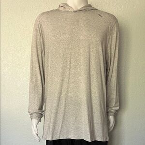 Bamboo Lightweight Hoodie Long Sleeve Gray 3XL NWT Soft Performance Tasc
